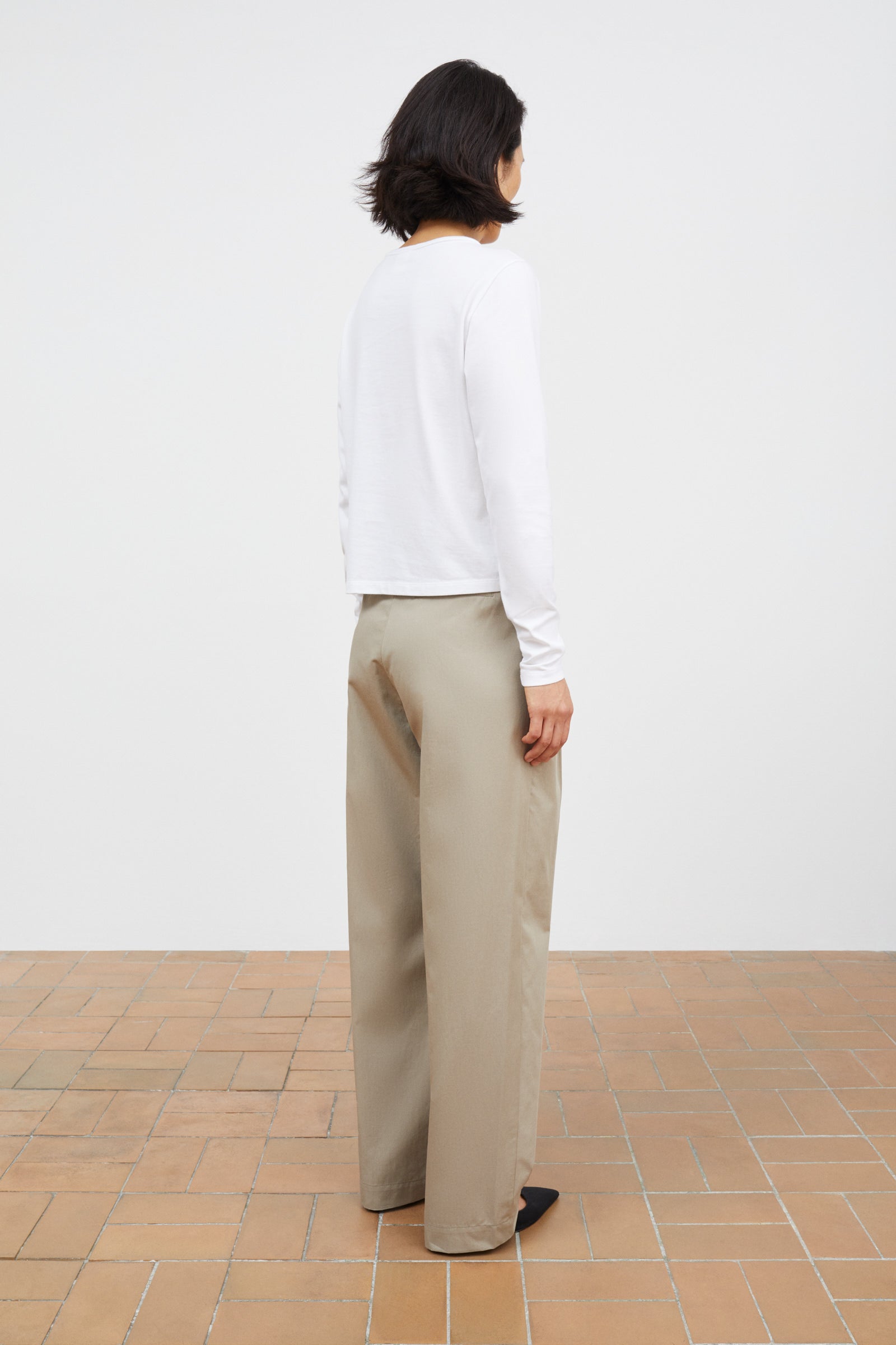 Skall Studio Painter trousers Trousers Stone moss